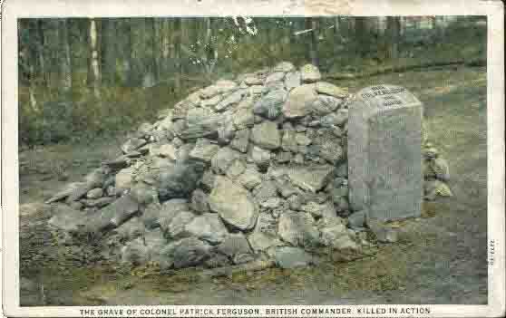 Colonel Ferguson’s Grave in 1930